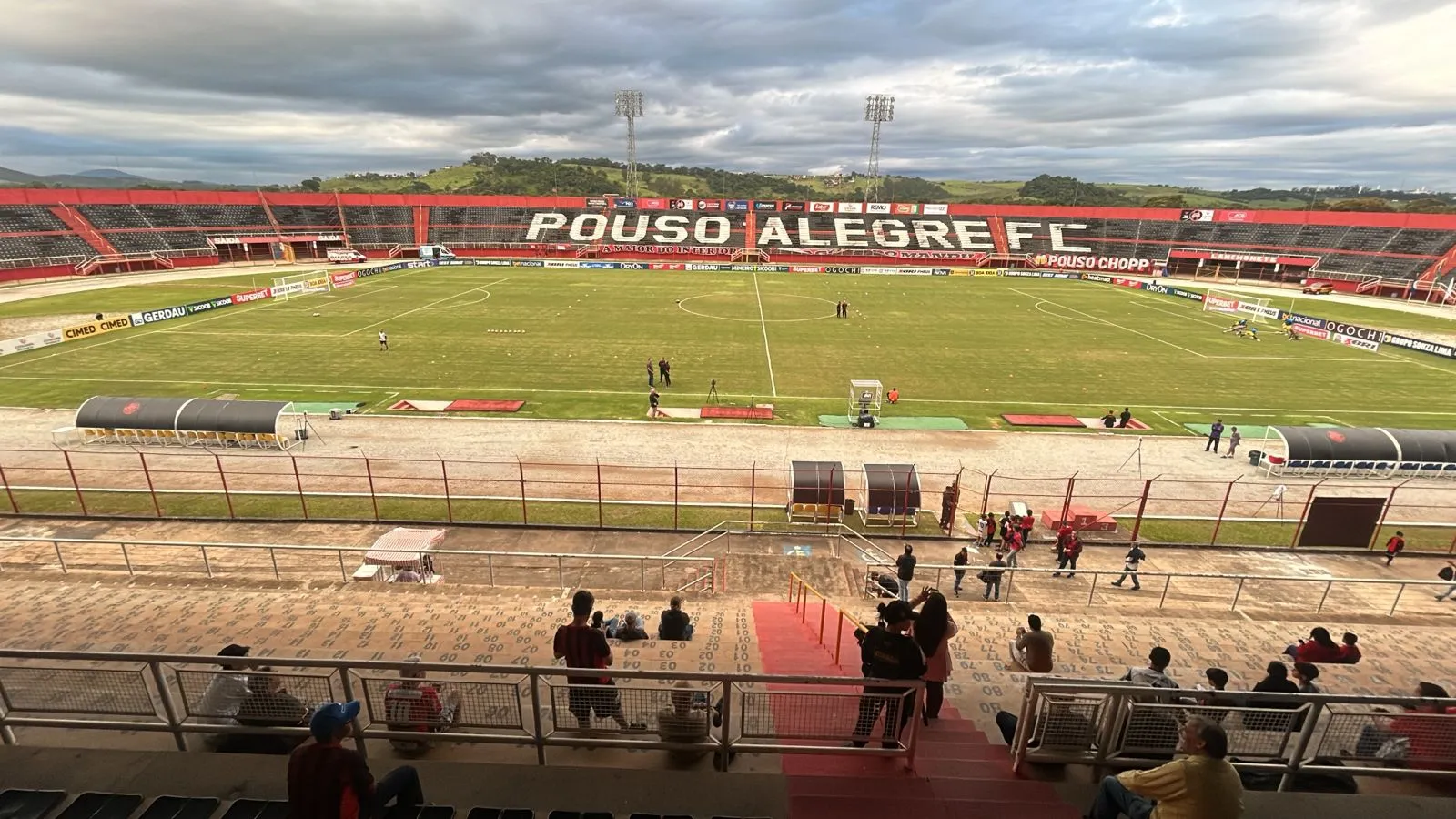 Estádio Manduzão, Pouso Alegre, Série D, futebol, Madureira