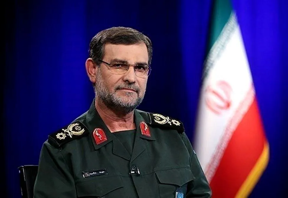 Comandante iraniano Alireza Tangsiri, líder naval do Irã