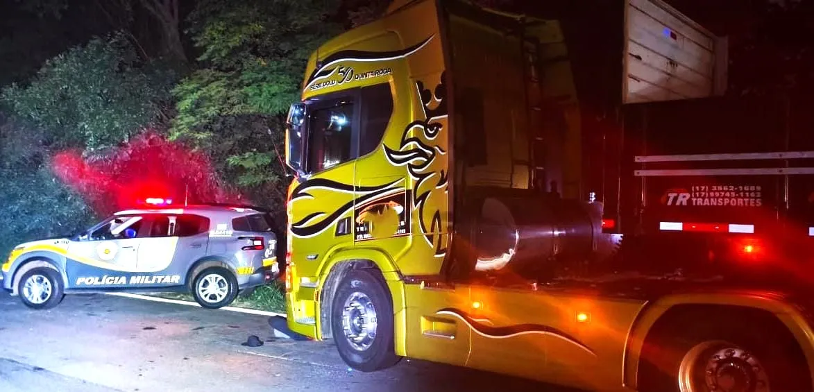 Policiais prendem dupla por roubo de carga em caminhão na Anhanguera