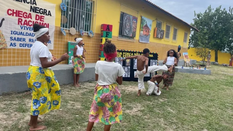 Projeto de educação integral em Araruama com foco na cultura quilombola e indígena