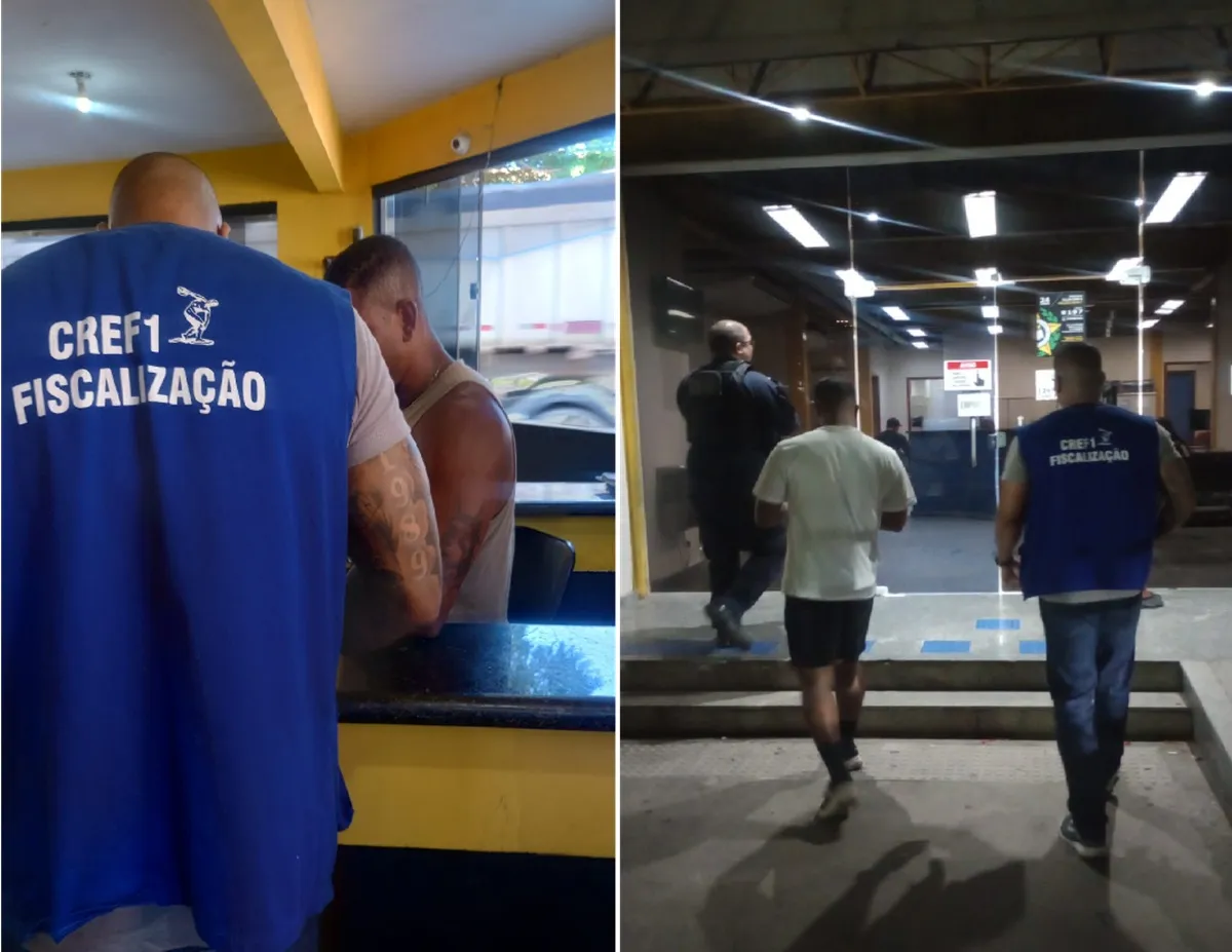 Instrutor qualificado orienta aluno, Atuação Ilegal em Academia prevenida