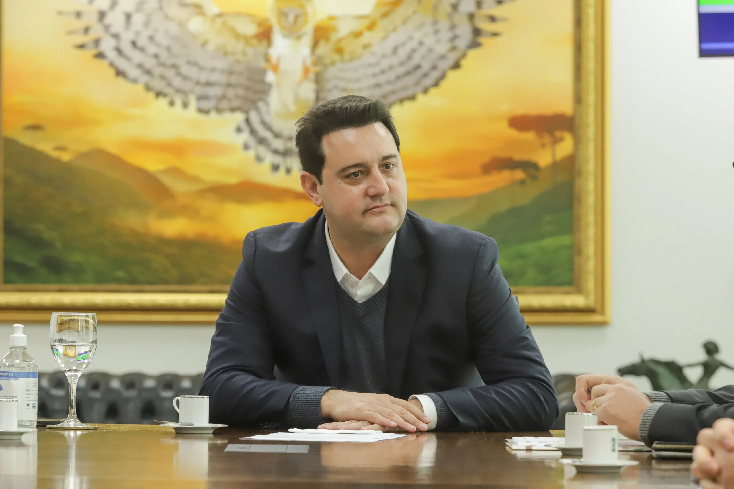 Ronaldo Caiado, candidato à presidência pelo PSD com apoio de Ratinho Junior