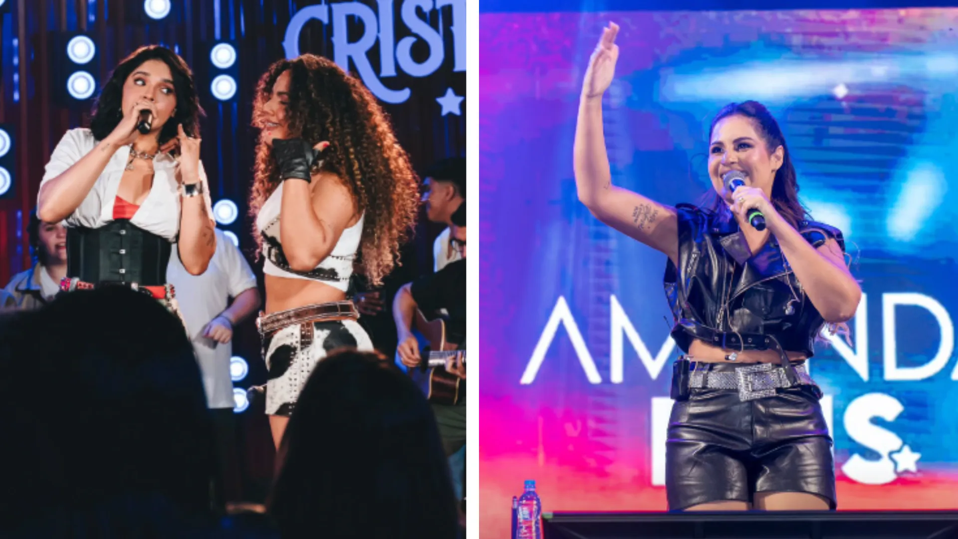 Pessoas comendo milho e pamonha em festival de música sertaneja em Capela do Alto