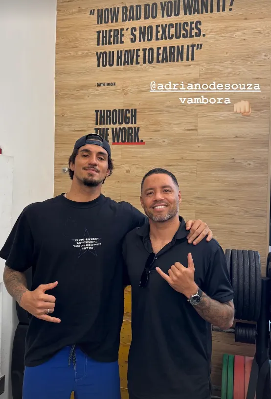 Gabriel Medina e Adriano de Souza, surfistas, parceria, técnico, WSL 2026