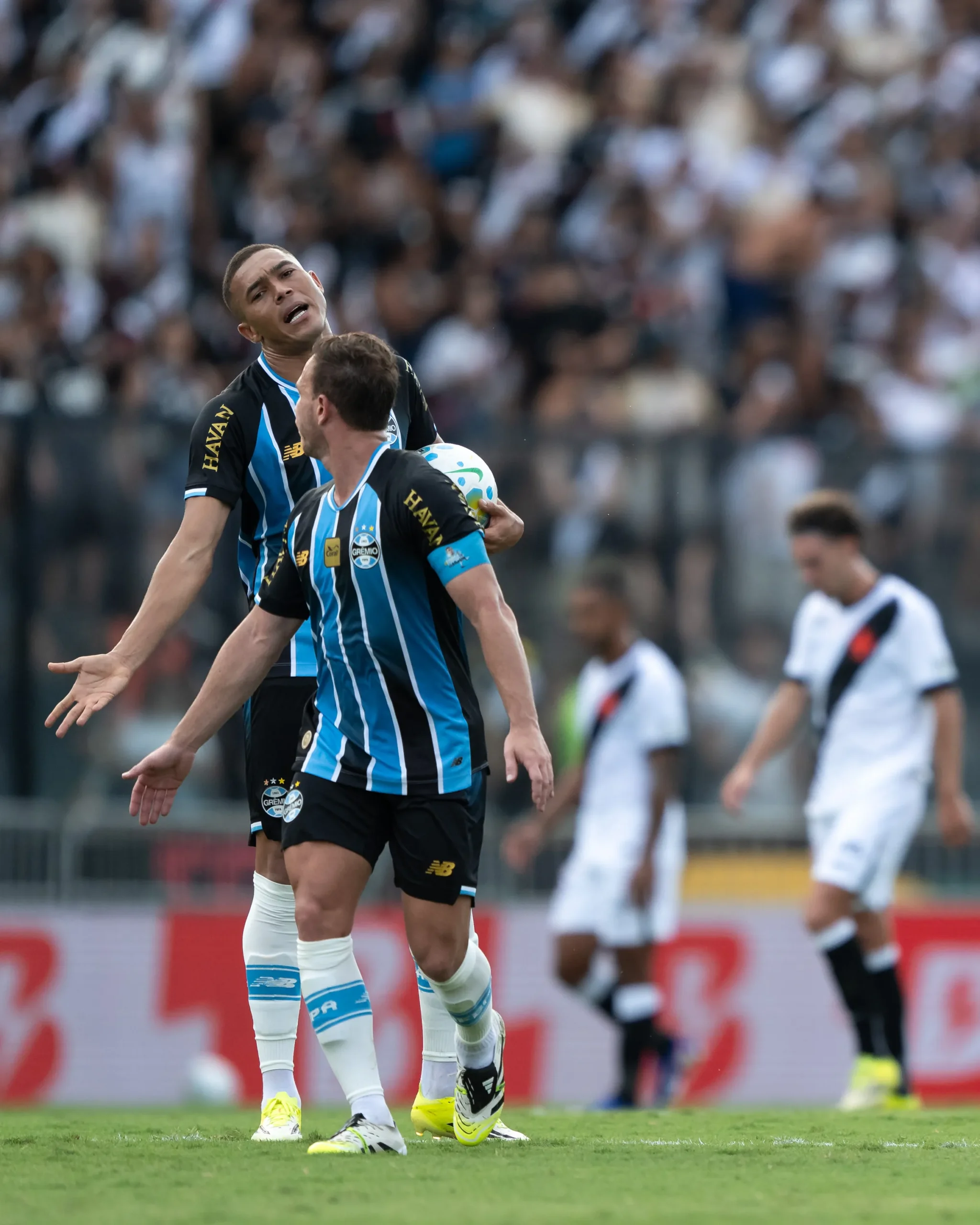Grêmio jogando fora de casa no Brasileirão