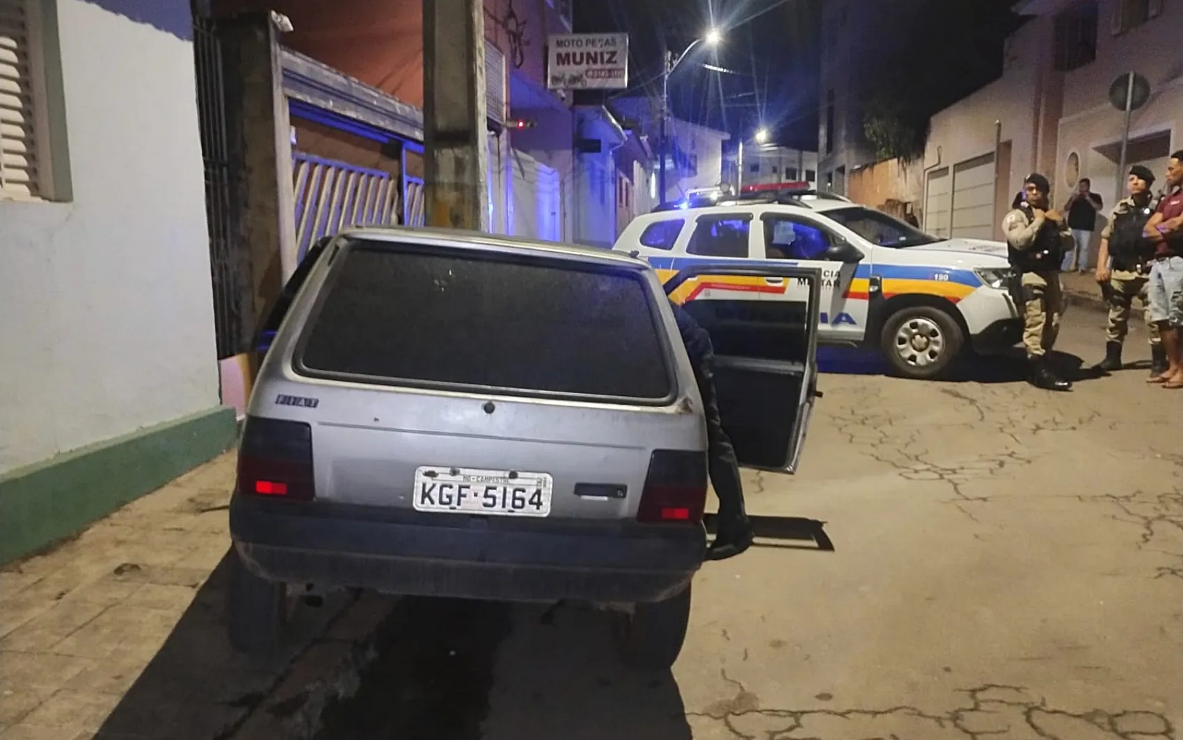 Acidente fatal em Campestre com homem prensado contra poste