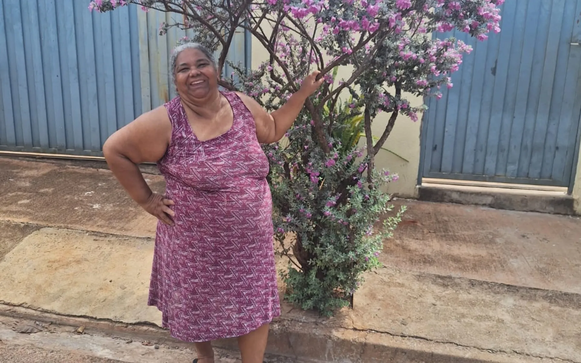 Drones da polícia buscando em canavial por idosa desaparecida em Poloni