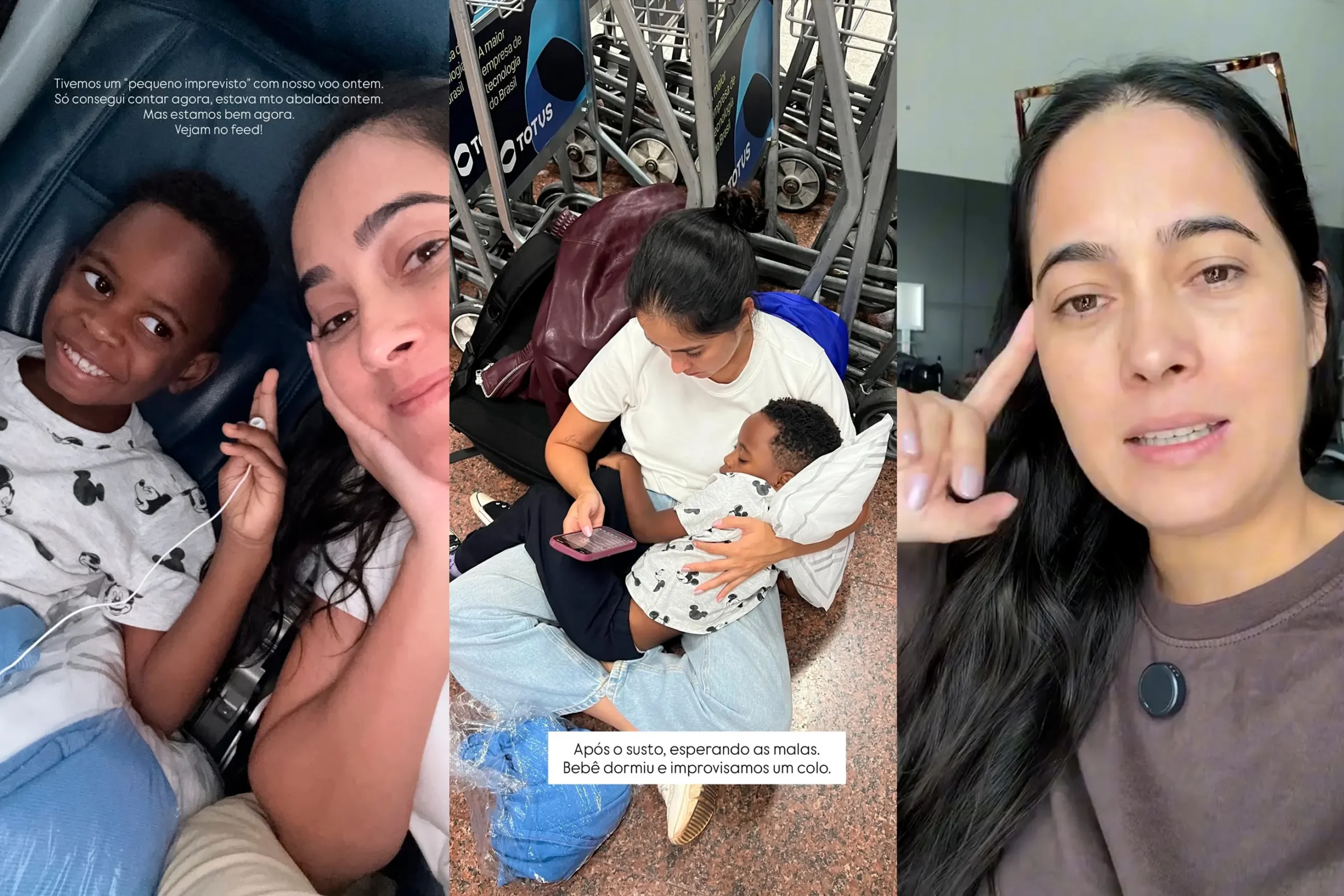 Avião da Delta com motor explodido em Guarulhos