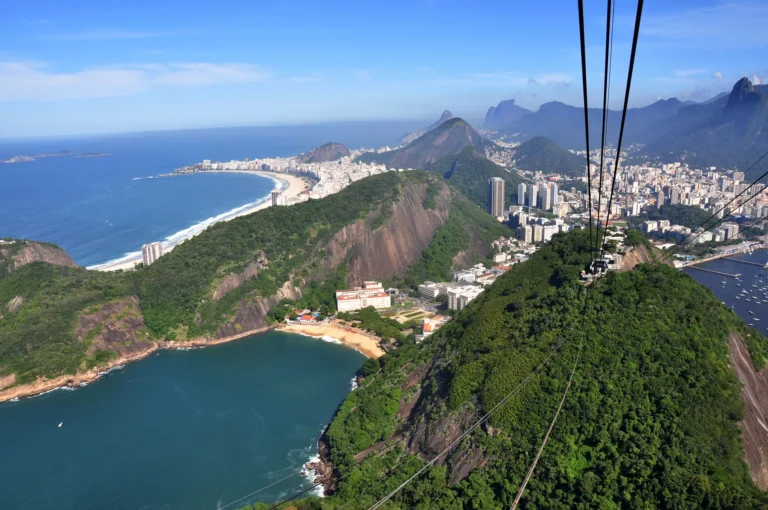 Pão de Açúcar Rio de Janeiro sem tirolesa, Morro da Urca, paisagem natural