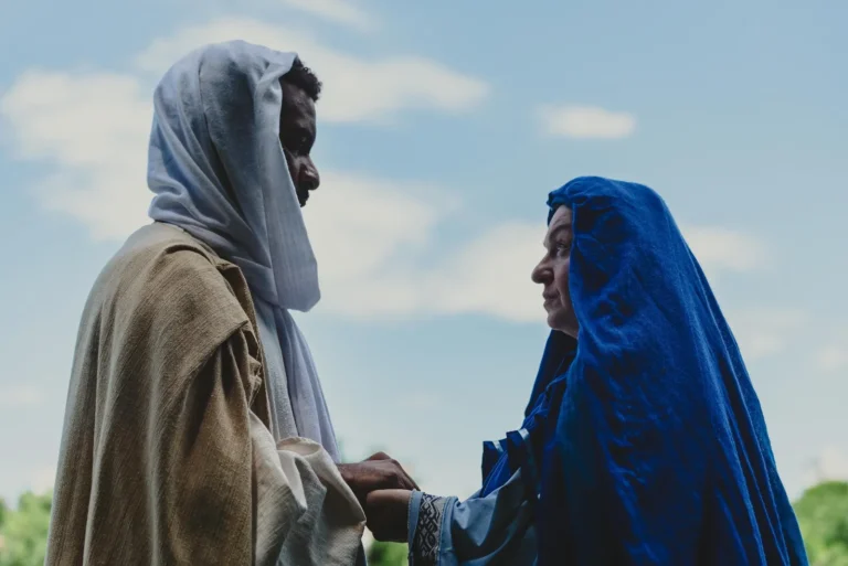 Elenco da Paixão de Cristo de Piracicaba no Parque Engenho Central