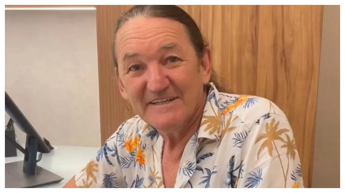 Marquito após cirurgia de coluna cervical