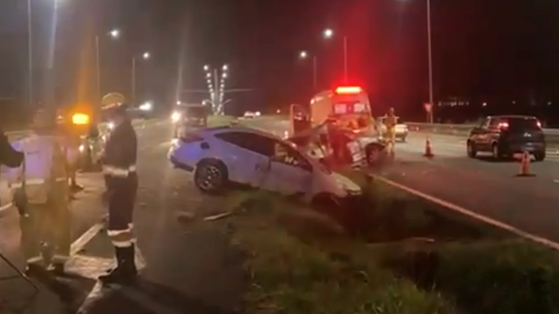 Acidente BR-369, motorista bêbado, policial ferido, sobrinho morto, Arapongas, PRF, embriaguez ao volante