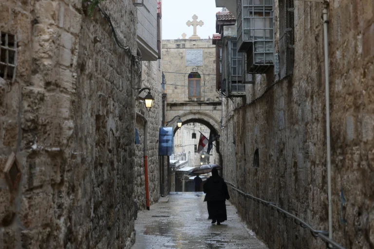 Cardeal Pizzaballa acesso Igreja Santo Sepulcro Netanyahu polícia Jerusalém