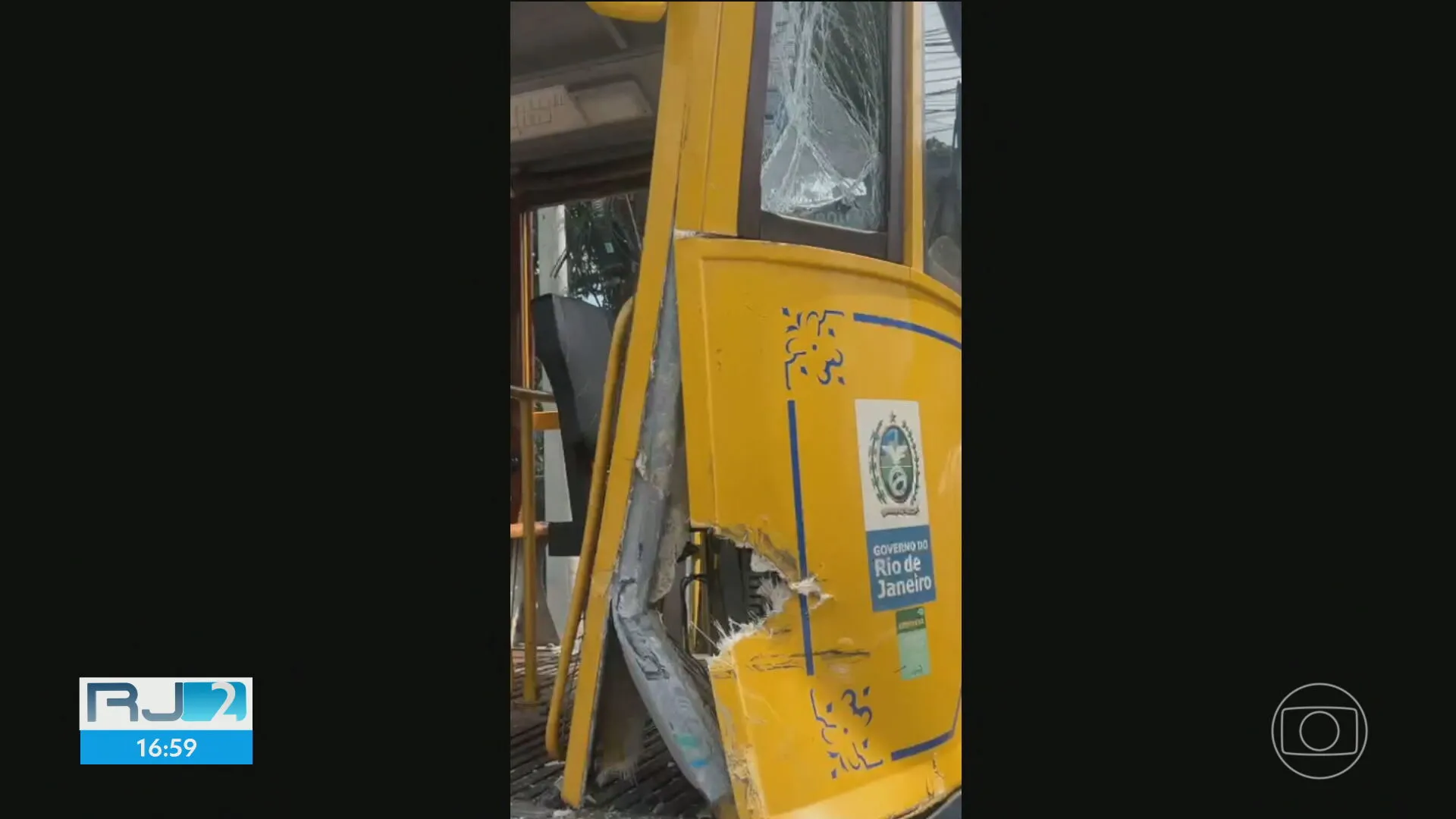 Acidente ônibus bonde Santa Teresa, colisão, rua Júlio Otoni, Almirante Alexandrino