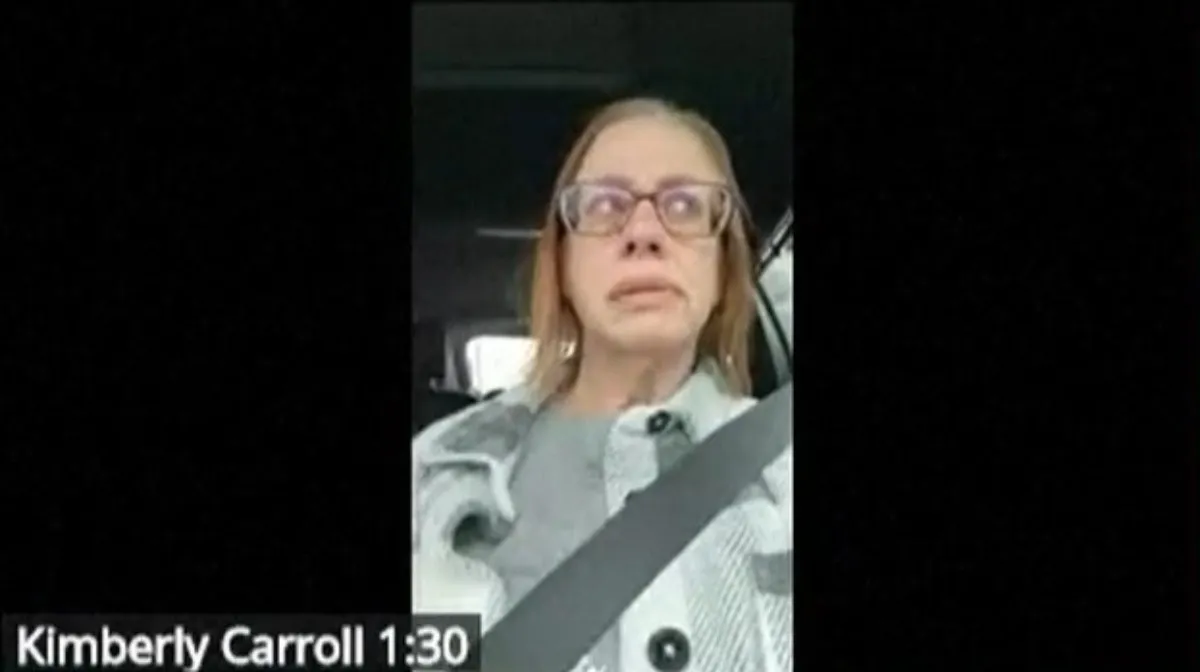 Mulher dirige carro em audiência online e mente para juiz