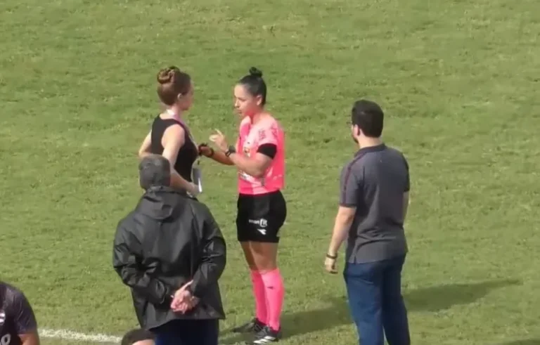 Médica do Nacional-SP em campo, assédio no futebol, TJD-SP Comercial multa