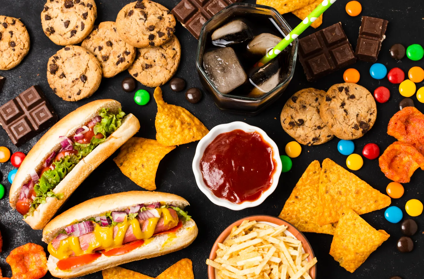 Comparativo de alimentos: ultraprocessados e fertilidade