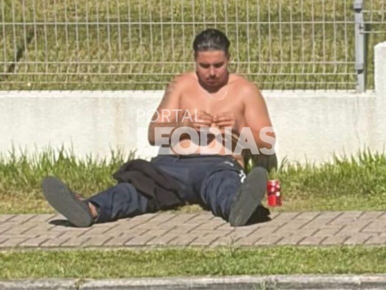 Pedro BBB26 em frente a barbearia após incidente