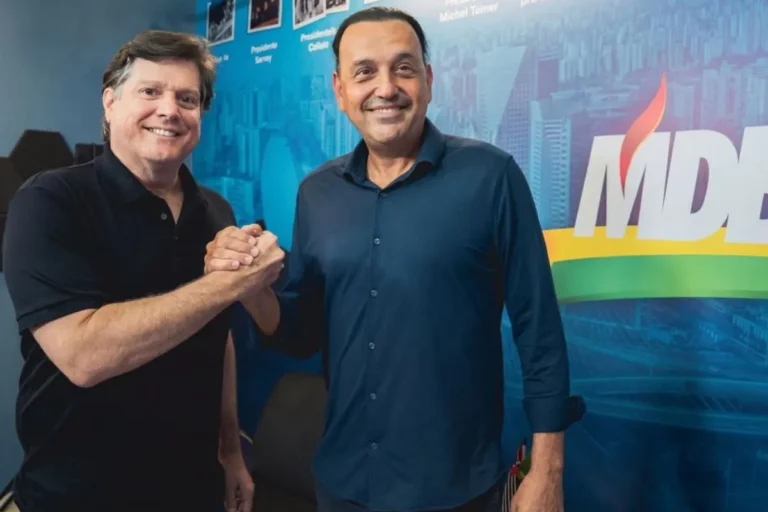 Felício Ramuth, vice-governador de SP, após mudança para o MDB.