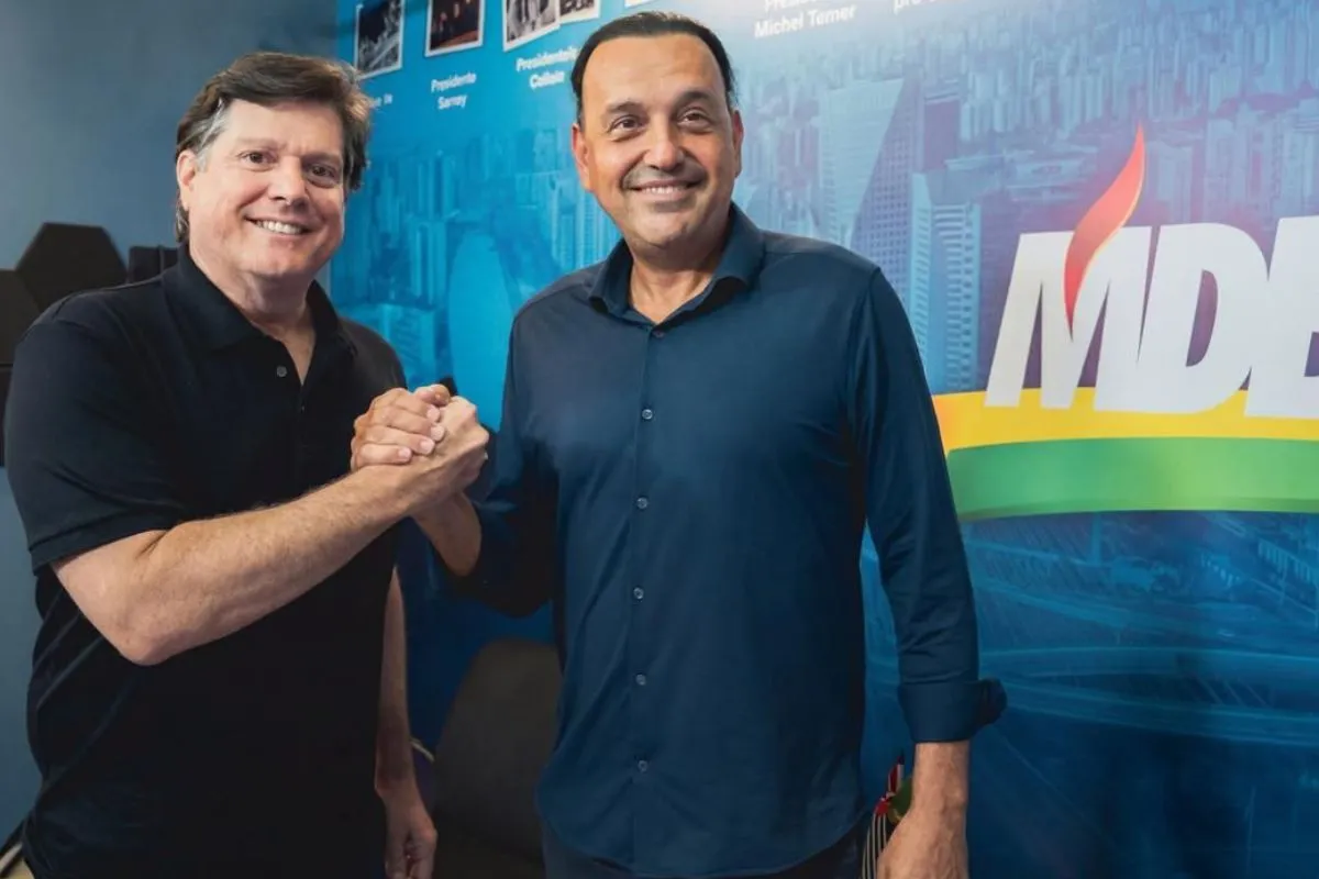 Felício Ramuth, vice-governador de SP, após mudança para o MDB.