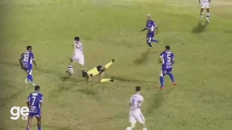 Jogador Da Silva empurra árbitra Elizabete Esmeralda, incidente futebol Cearense, TJDFCE