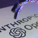 Gráfico digital mostrando o impacto da inteligência artificial na economia e na desigualdade.