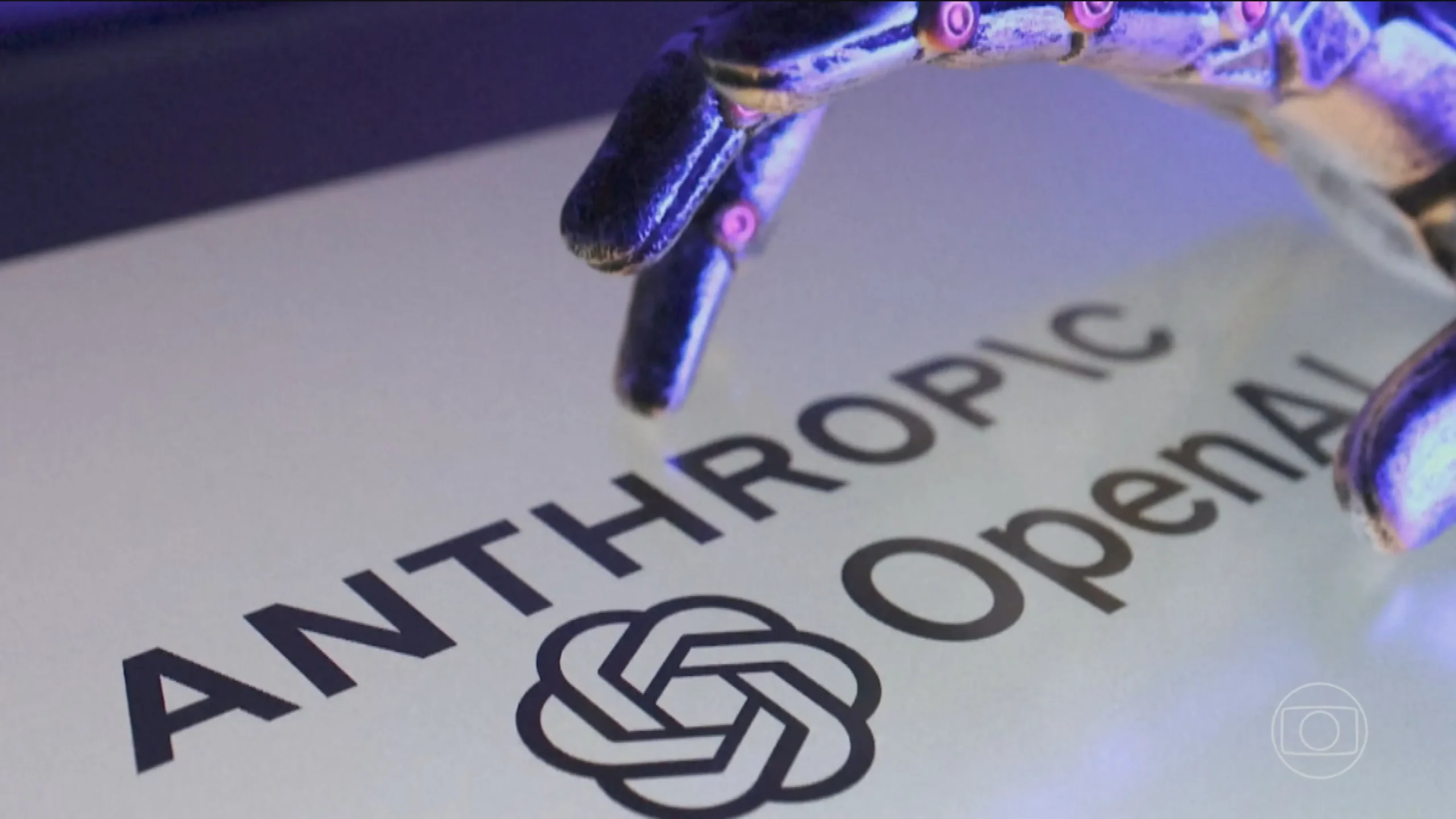 Gráfico digital mostrando o impacto da inteligência artificial na economia e na desigualdade.