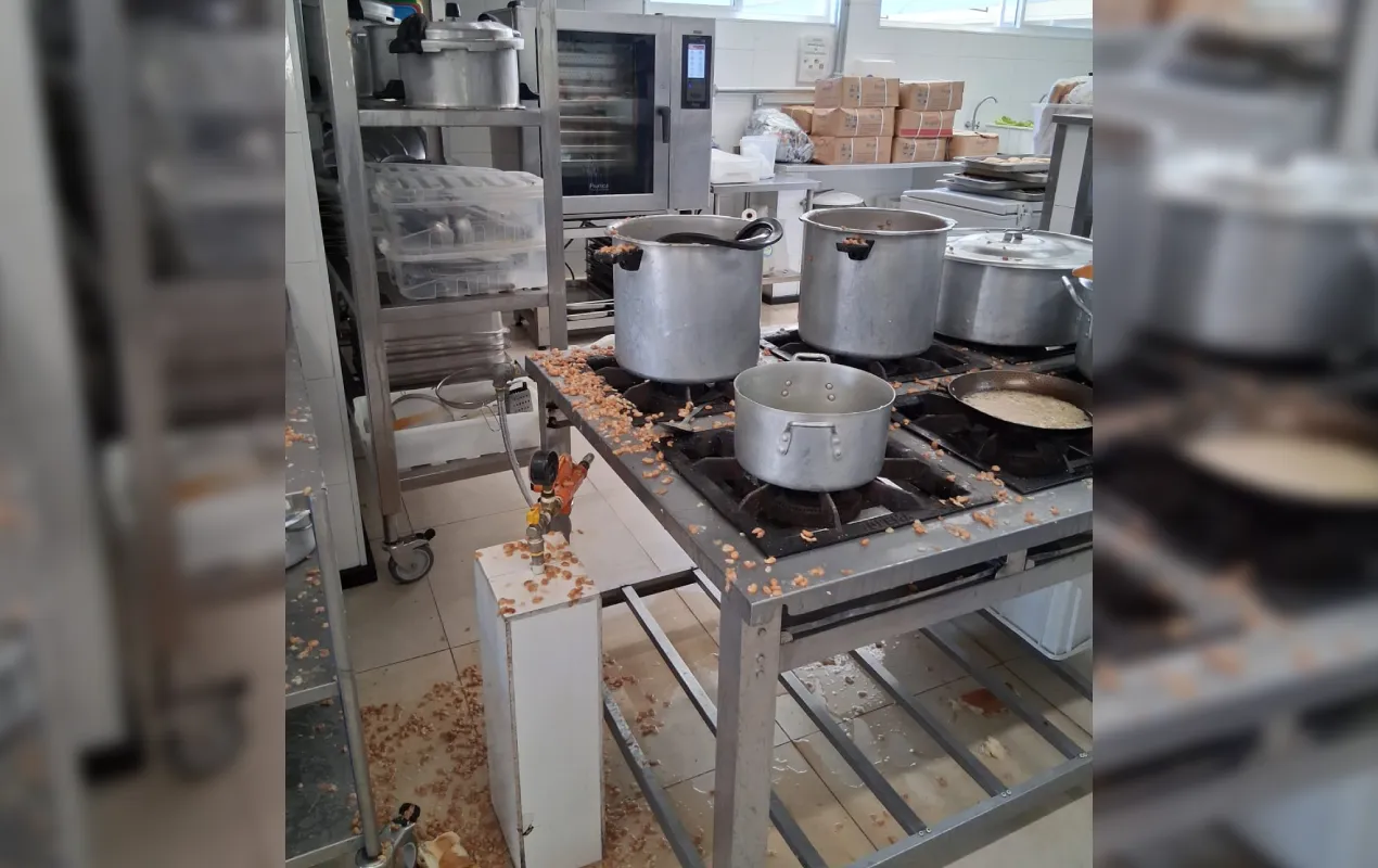 Acidente panela pressão Sesi Bauru funcionários feridos cozinha industrial