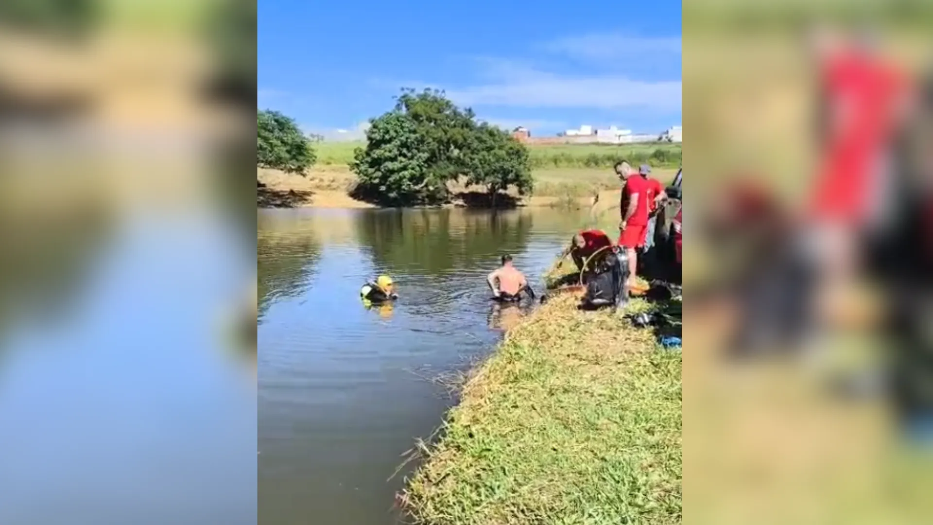 Represa de Nhandeara, afogamento, adolescente, bombeiros, polícia civil
