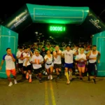 Corridas em Santarém, atletas correndo, orla de Santarém, corrida de rua, evento esportivo