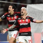 Flamengo vitória Bahia, comemoração gol, Brasileirão 2026, Arrascaeta Pedro Paquetá