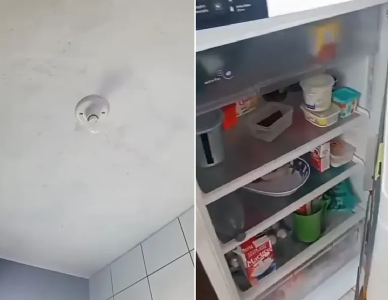 Rua escura na Região Serrana durante apagão, sem energia elétrica