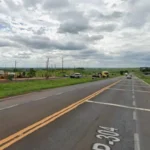 Motociclista em Jaú resgatado de valeta após acidente na SP-304