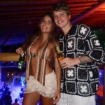 Ana Castela e Lucas Zanolini juntos em jantar