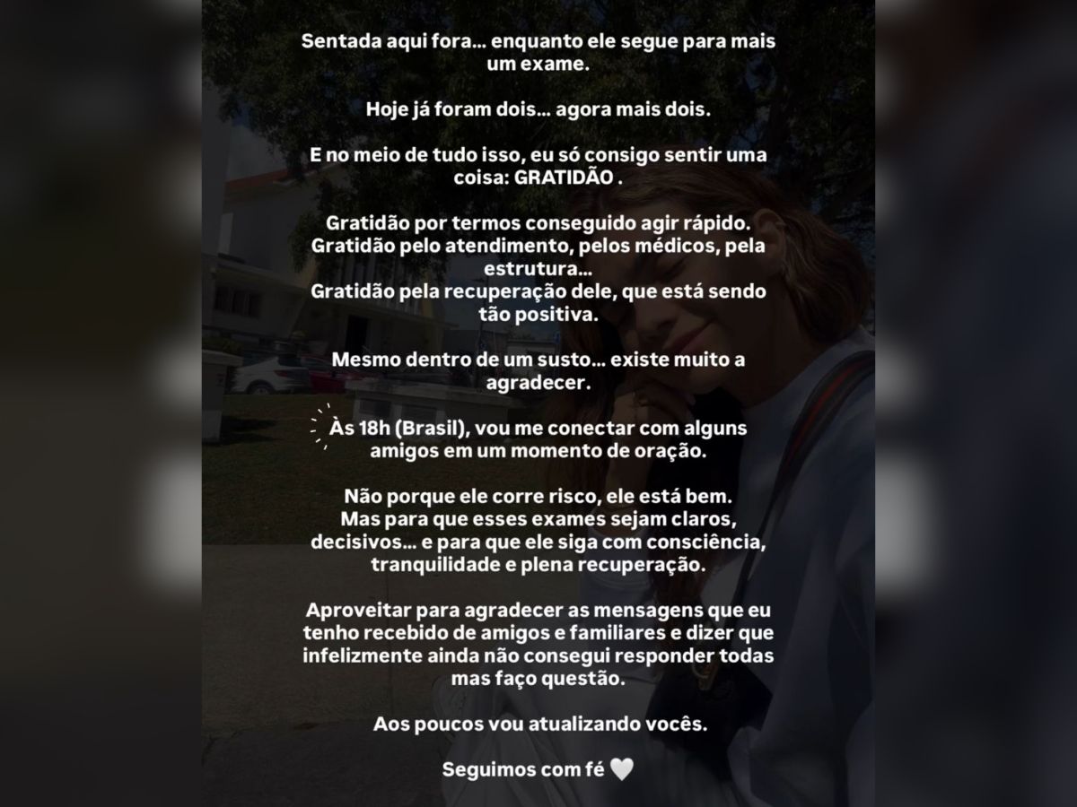 Kelly Key ao lado de Mico Freitas no hospital após AVC