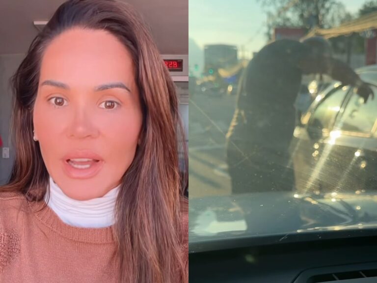 Isabele Benito e agressão no trânsito, carro blindado