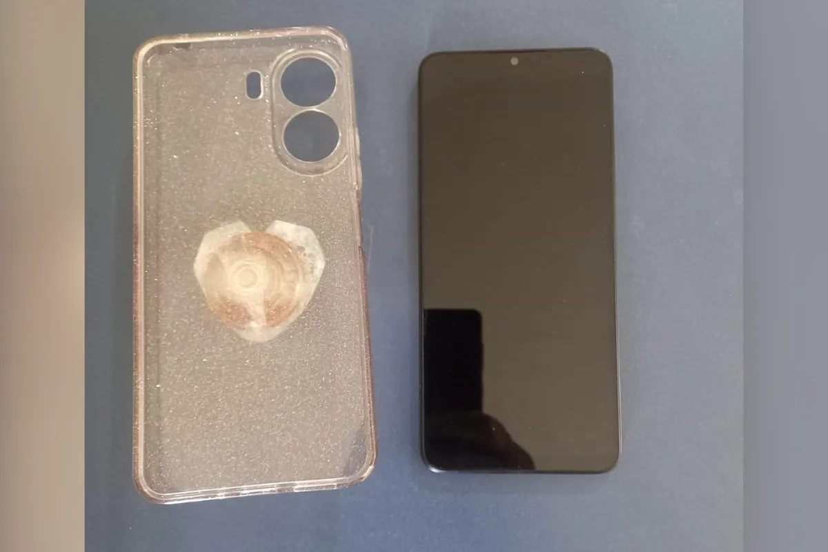 Policial entrega celular furtado de volta à mulher