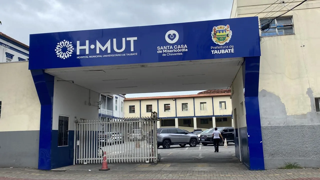 Hospital Hmut Taubaté, prédio, fachada, gestão municipal, saúde pública