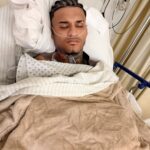 Anderson Neiff em recuperação, mostrando resiliência após incidente.