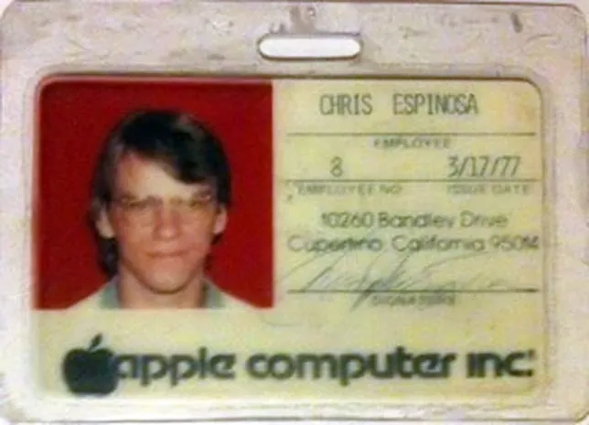 Chris Espinosa, funcionário da Apple desde 1976