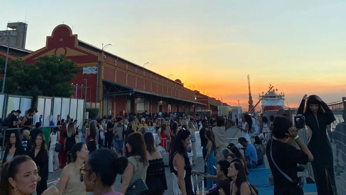 Lounge VIP Rio Fashion Week, Baía de Guanabara, Museu do Amanhã, evento de moda, luxo