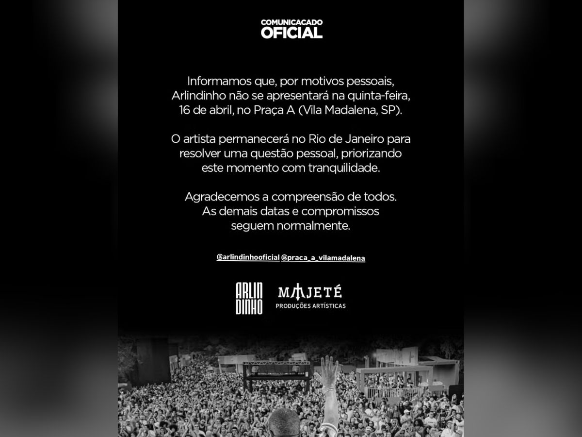 Arlindinho e Erika Januza juntos no hospital, cantor apoia atriz internada