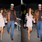 Maiara e Felipe Cavalliere de mãos dadas