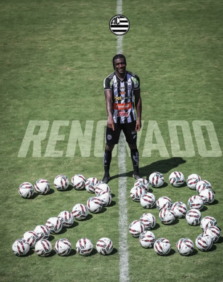 Ronaldo Tavares atacante Athletic gol comemoração renovação contrato 2028 futebol brasileiro