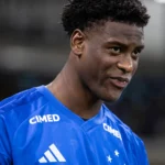 Jonathan Jesus, zagueiro do Cruzeiro, em campo