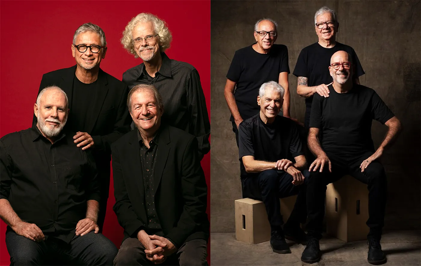 Boca Livre e MPB4 gravam álbum de Edu Lobo