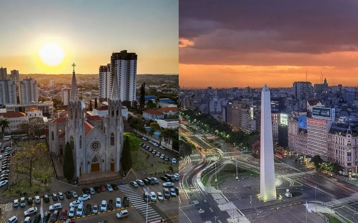Cidades de bons ares, Botucatu, Buenos Aires, Argentina, Brasil, história dos nomes