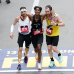 Maratona de Boston: Robson Oliveira, Aaron Beggs e Ajay Haridasse na linha de chegada