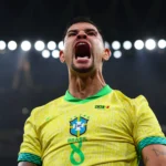 Bruno Guimarães Seleção Brasileira Copa do Mundo celebração