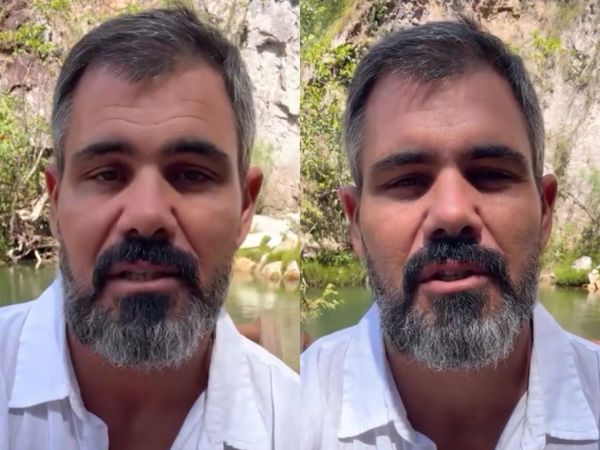 Foto de Juliano Cazarré recebendo apoio de famosos como Caio Castro e Luiza Possi em meio a controvérsia.